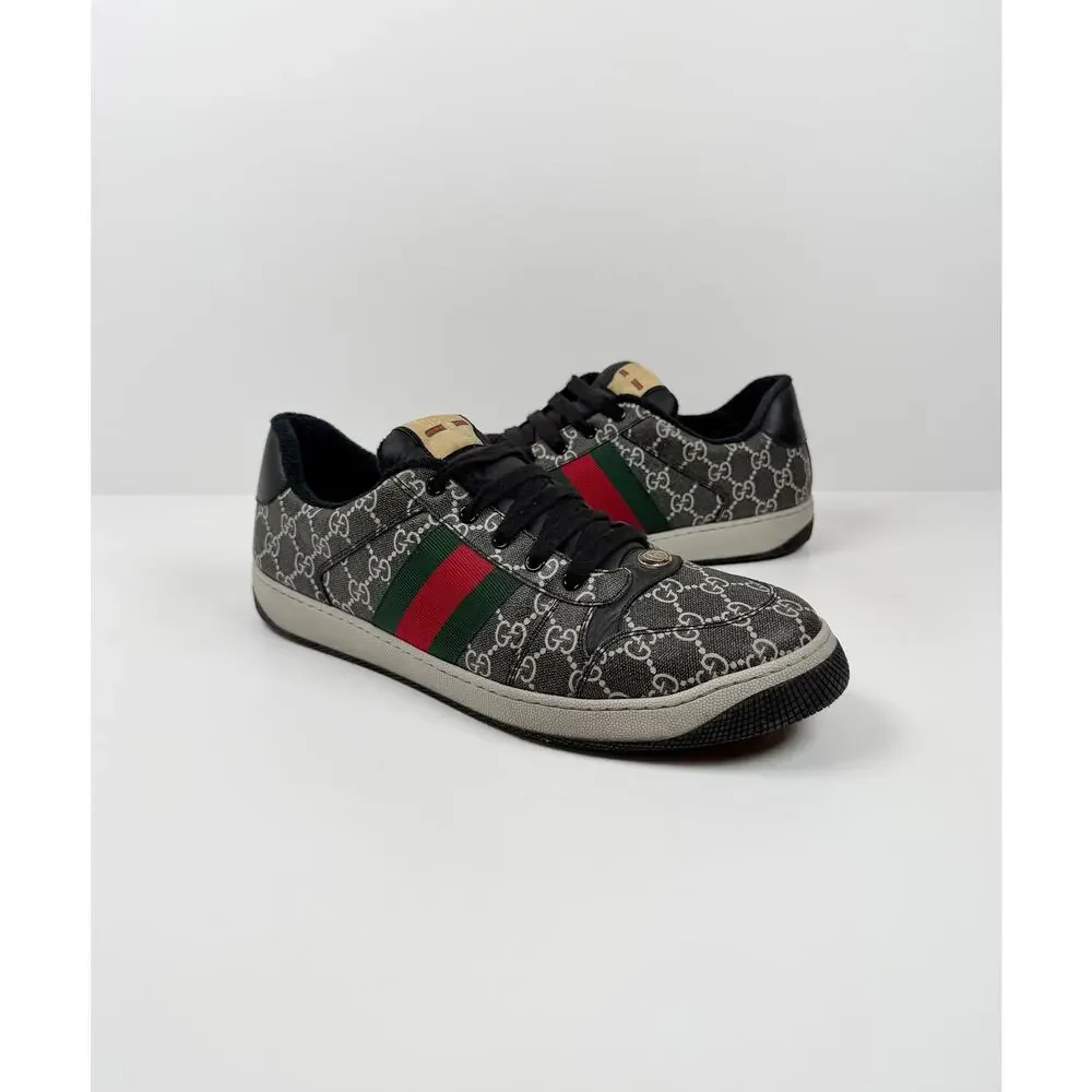 Size 13G/14US - Gucci Monogram Screener Sneakers